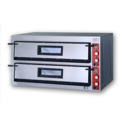 FORNO ELETTRICO PER PIZZA MM 1370x1210x750H 2 CAMERE INTERAMENTE IN REFRATTARIO
