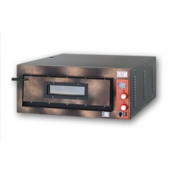 FORNO ELETTRICO PER PIZZA MM 1010x850x420H 1 CAMERA RUSTICO INTERAMENTE IN REFRATTARIO